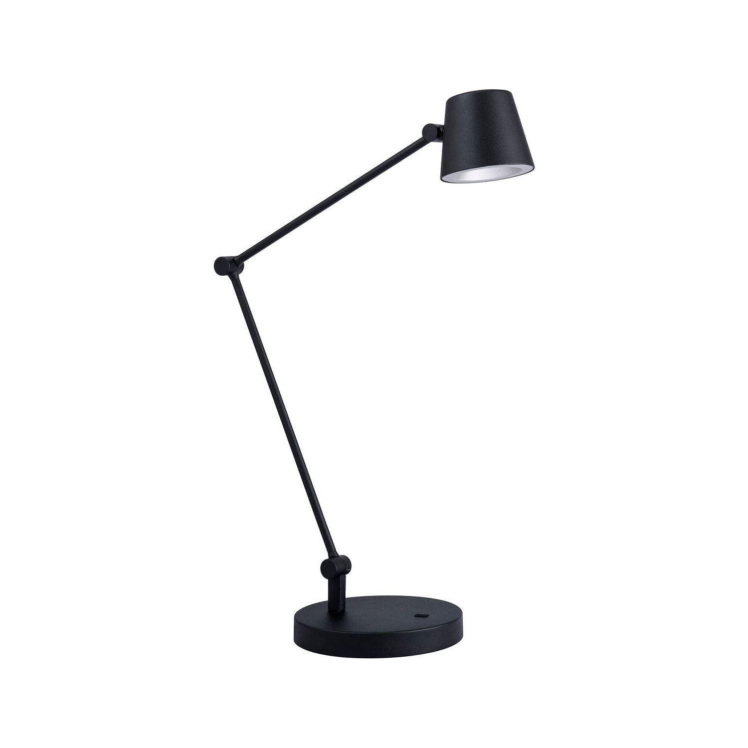 Kendal Lighting - Tesa LED Desk Lamp - PTL6401-BLK - Canada Light Shop