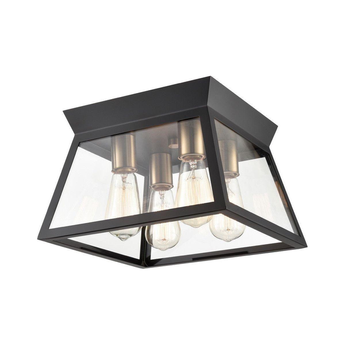 Artcraft Lighting - Lucian Flushmount - AC11853BK - Canada Light Shop