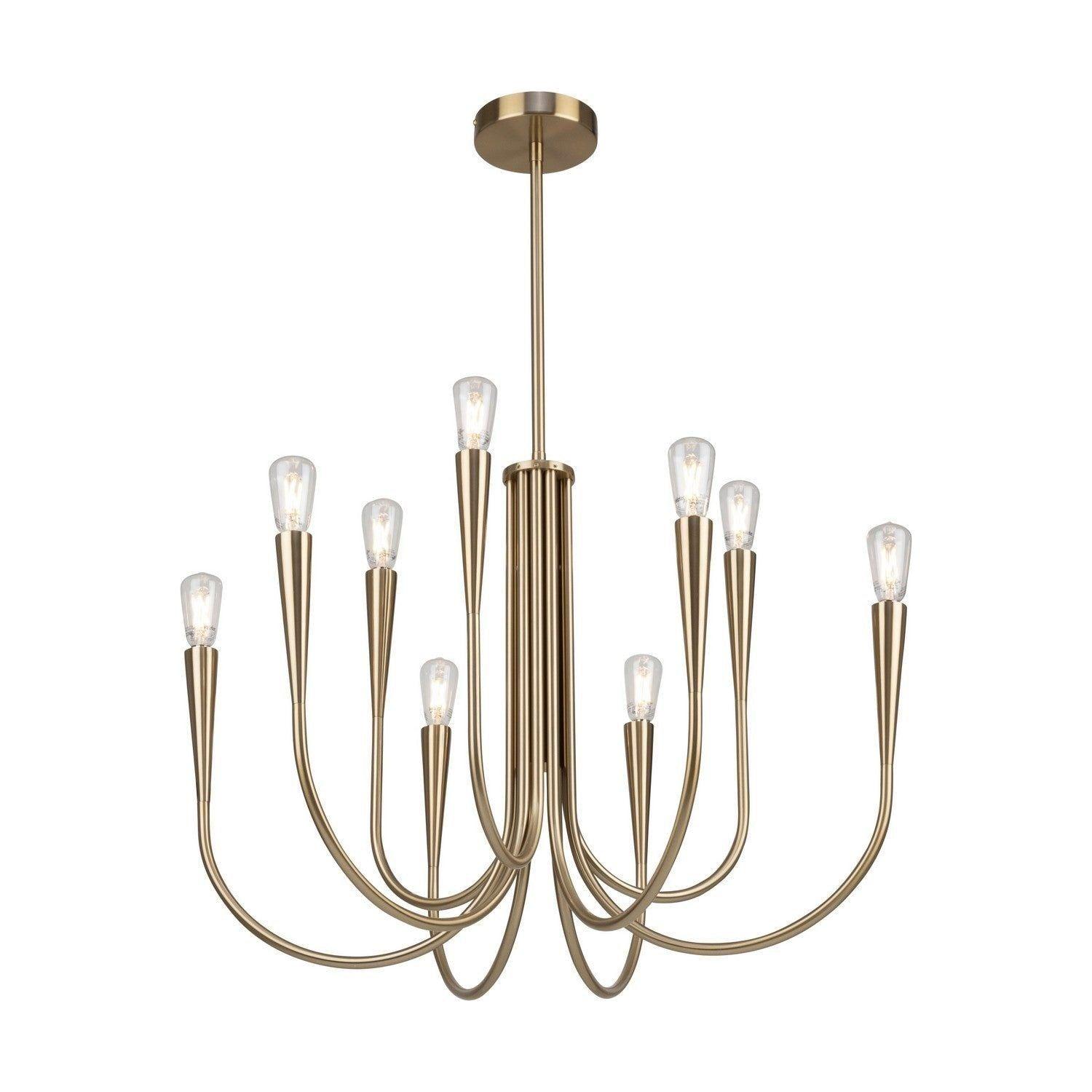 Artcraft Lighting - Bronte Chandelier - AC11929BR - Canada Light Shop