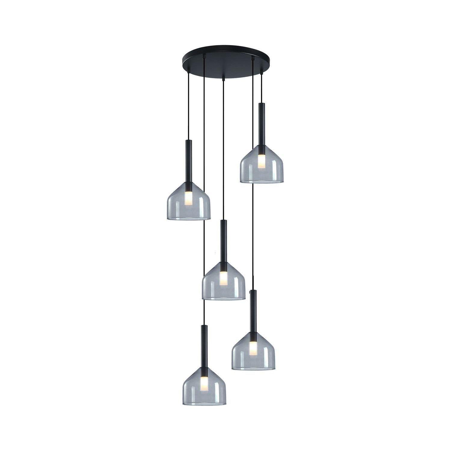 Artcraft Lighting - Kali Chandelier - AC11955BK - Canada Light Shop
