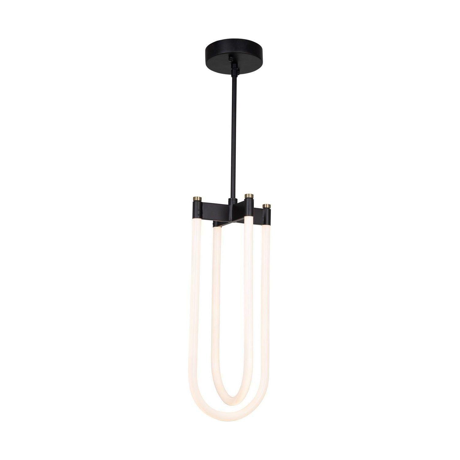 Artcraft Lighting - Cascata LED Pendant - AC6815BK - Canada Light Shop