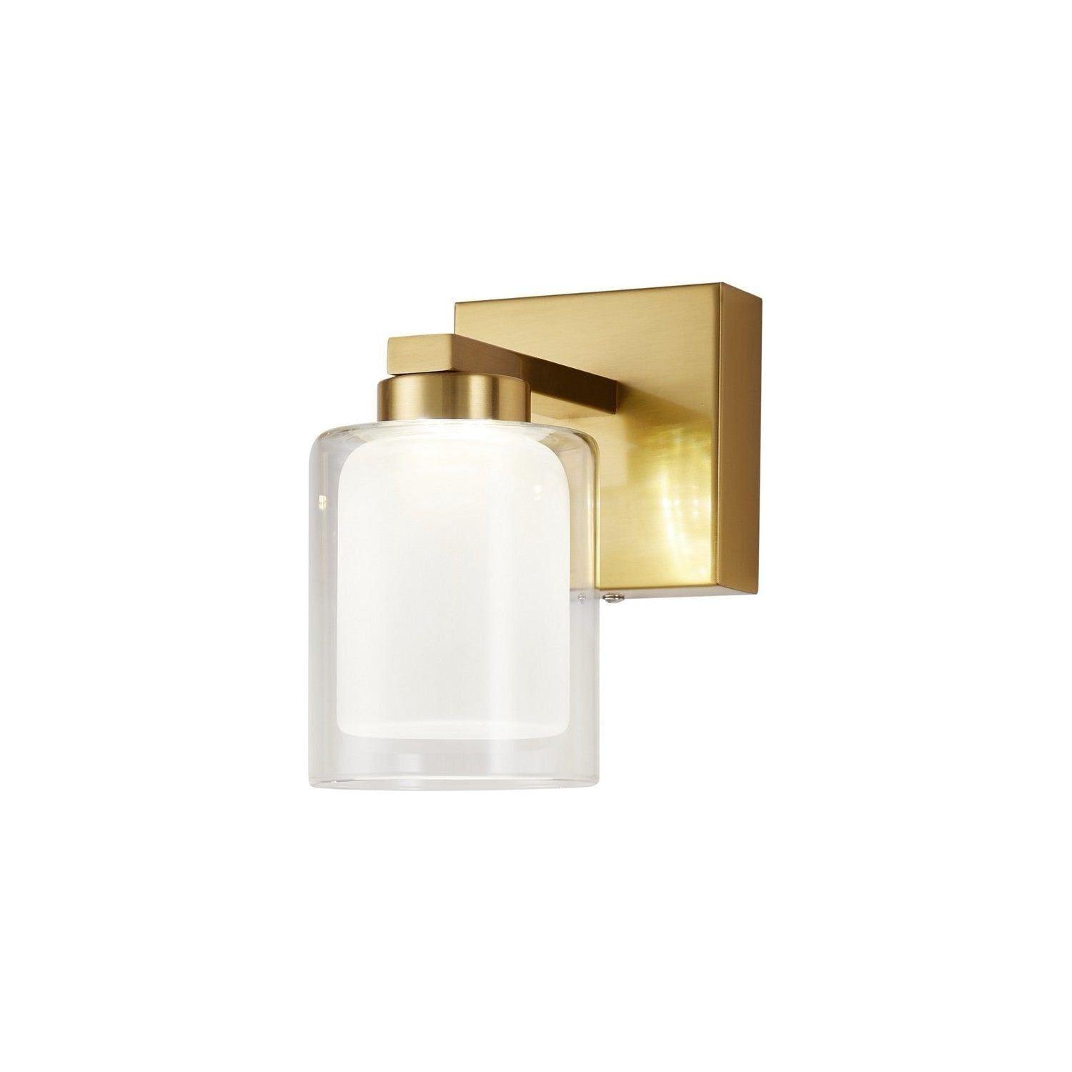 Artcraft Lighting - Saville LED Bathroom Sconce - AC7391BR - Canada Light Shop