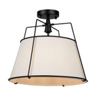 Artcraft Lighting - Pullman Semi-Flush Mount - SC13362BK - Canada Light Shop