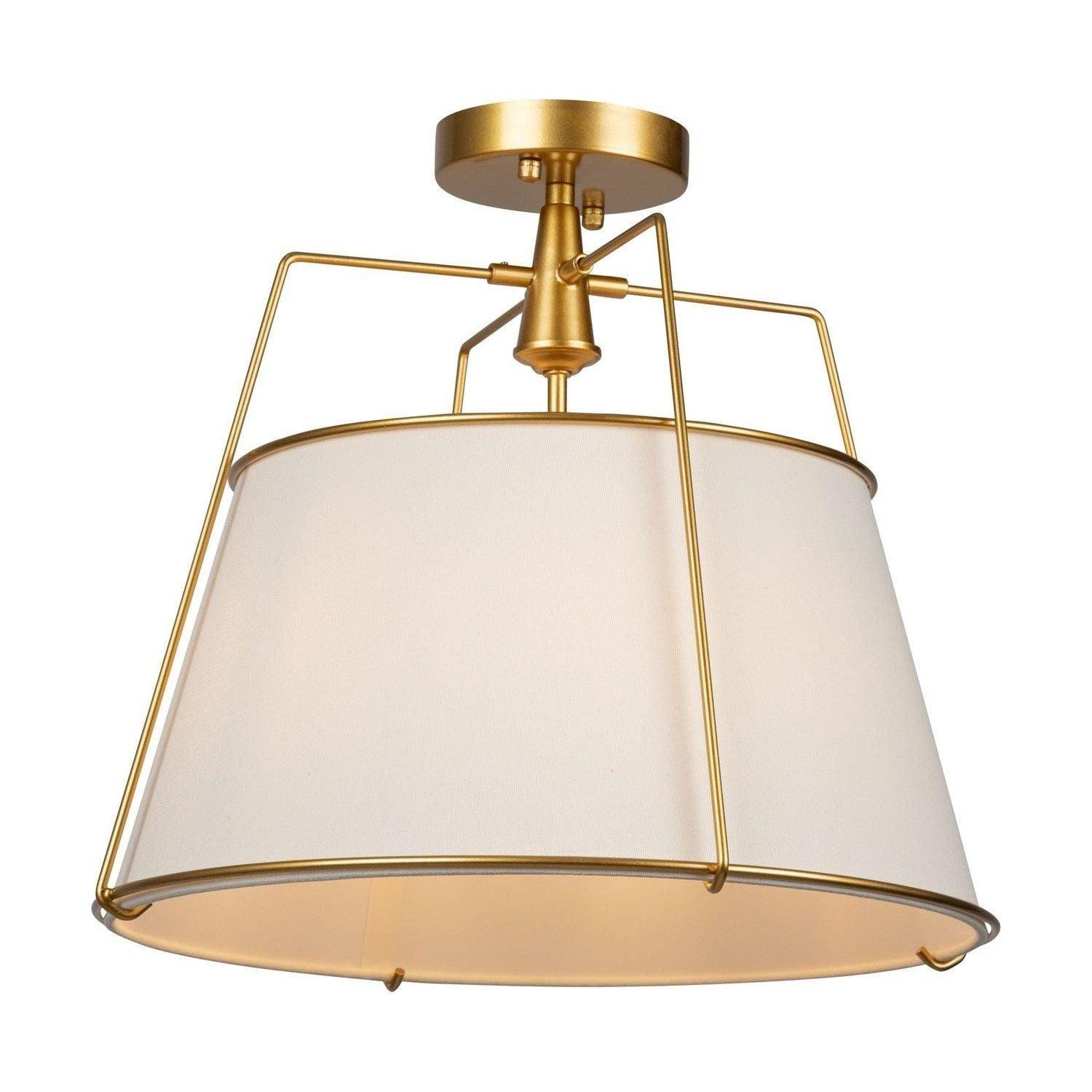 Artcraft Lighting - Pullman Semi-Flush Mount - SC13362BR - Canada Light Shop