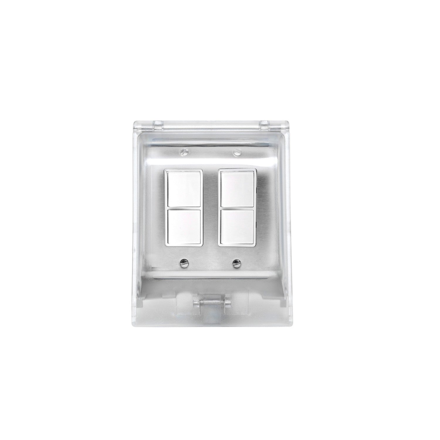 Eurofase Heating - EFDOWPS - DUAL DUPLEX SWITCH-SUR,WP,SS - Stainless Steel