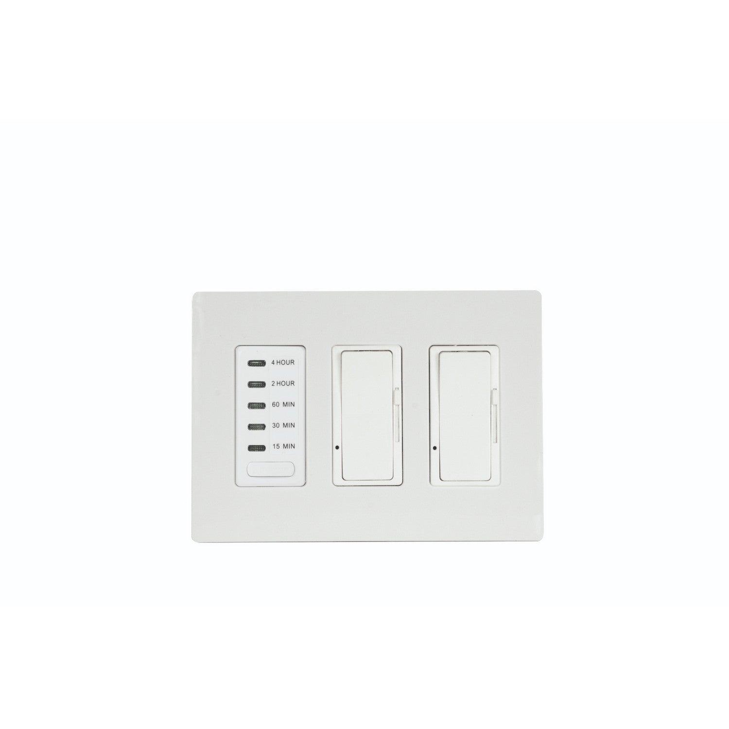 Eurofase - 2 Dimmer And 1 Timer For Use With Control Boxes - EFSWTD2 - Canada Light Shop