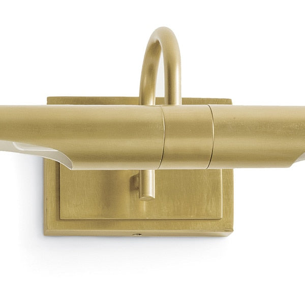 Regina Andrew 15-1047NB Redford Picture Light in Natural Brass Detail 3