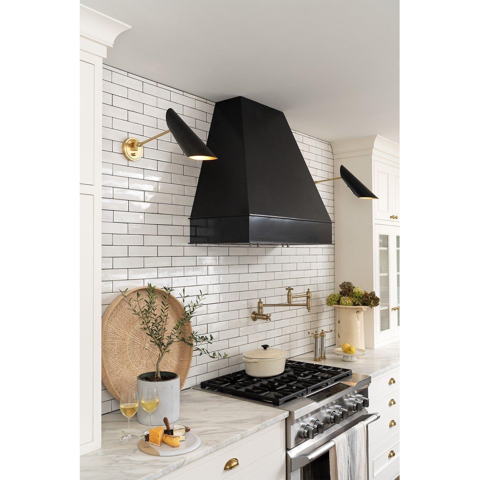 Regina Andrew - Vest Single Arm Sconce - 15-1249WTNB - Canada Light Shop