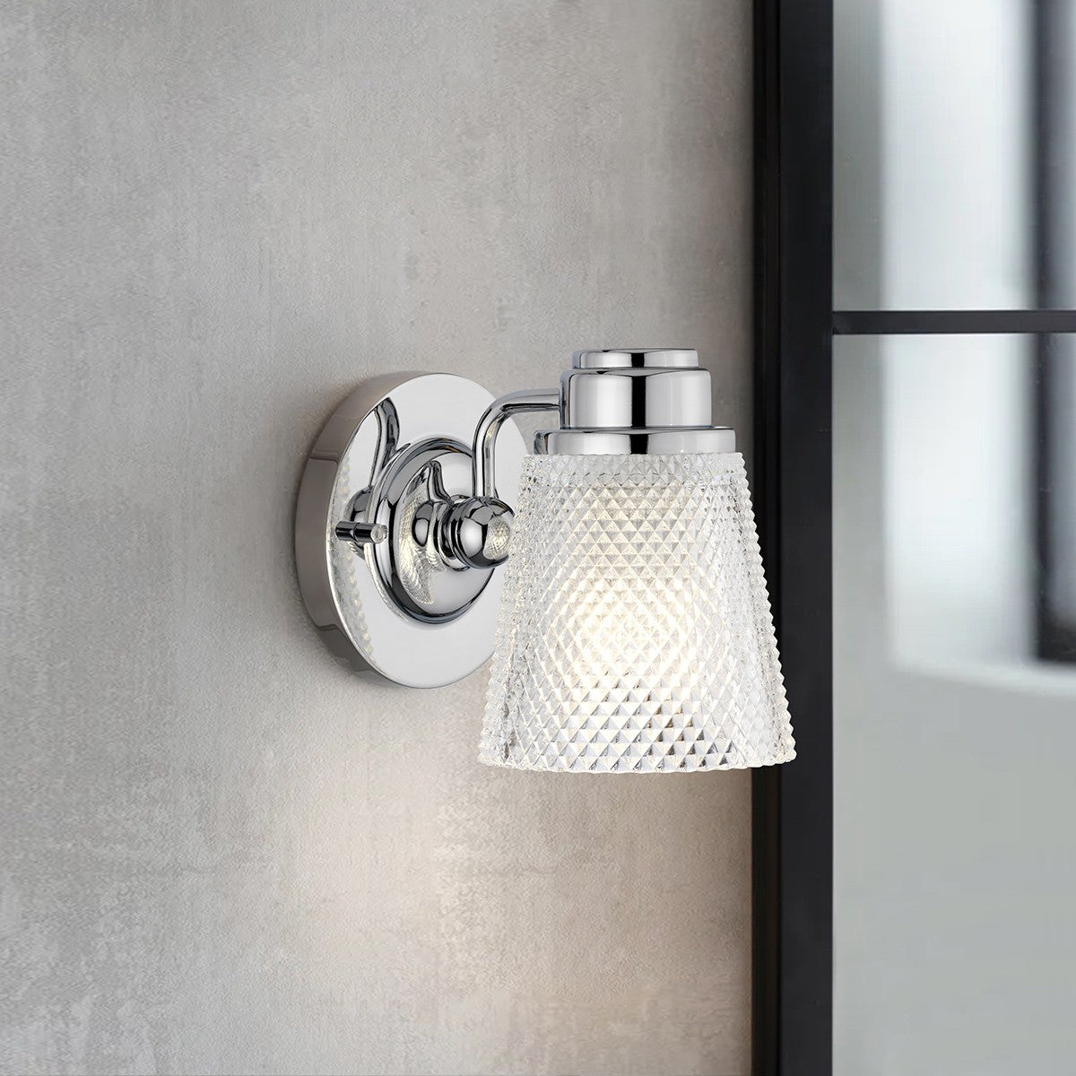 Lucas + McKearn - Hudson LED Bath Light - BB-HUDSON1-PC - Canada Light Shop