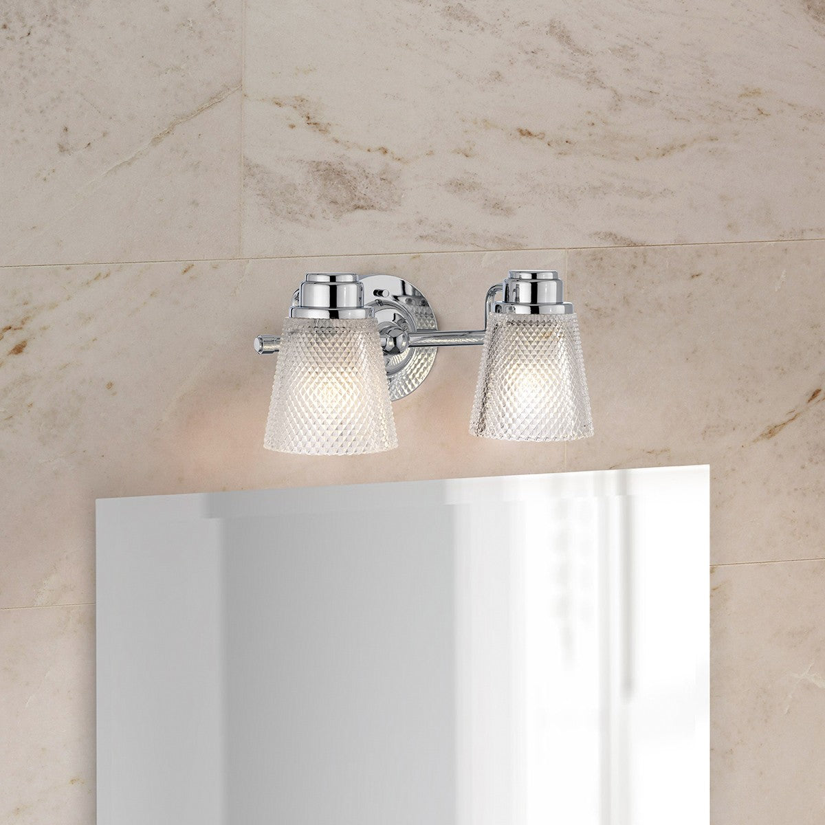Lucas + McKearn - Hudson LED Bath Light - BB-HUDSON2-PC - Canada Light Shop