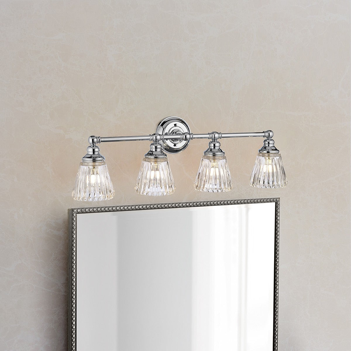 Lucas + McKearn - Keynes LED Bath Light - BB-KEYNES4-PC - Canada Light Shop