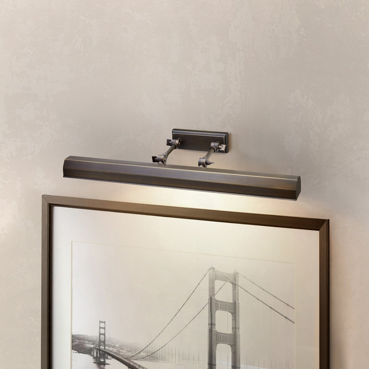 Lucas + McKearn - Chawton Picture Light - CHAWTONPLL-DB - Canada Light Shop