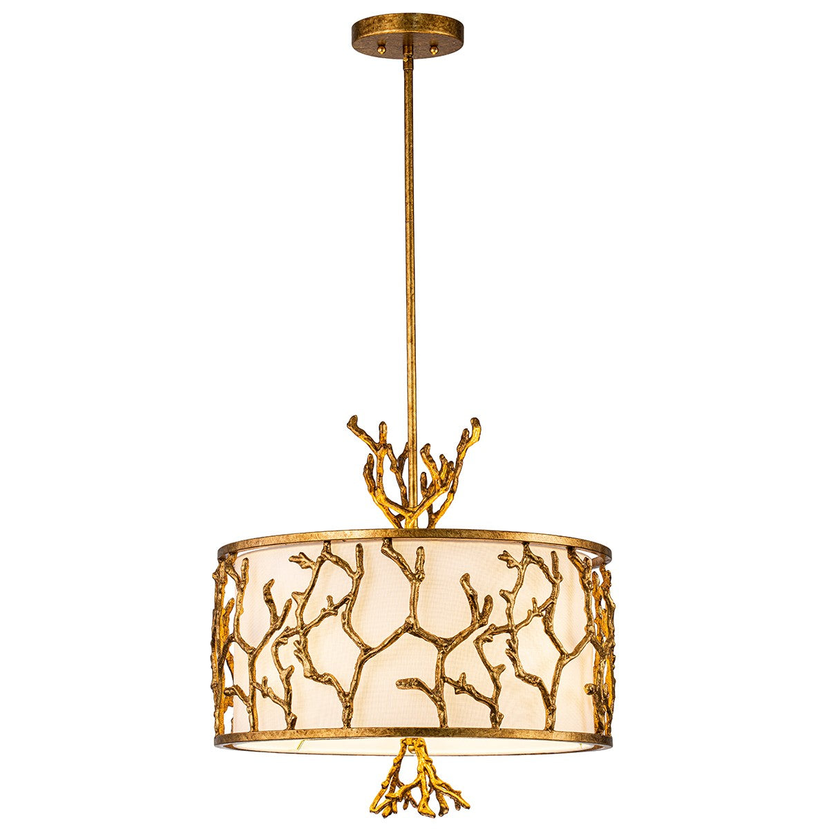 Lucas + McKearn - Coral Chandelier - PD74390G-3 - Canada Light Shop