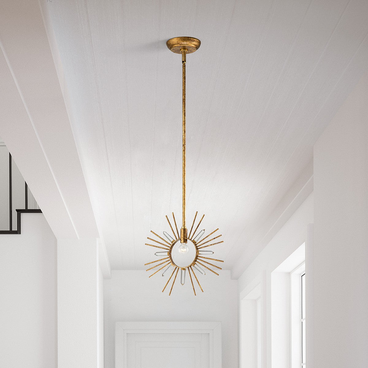 Lucas + McKearn - Sun King Pendant - PD90647G-1 - Canada Light Shop