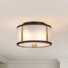 Lucas + McKearn - Corona Flush Mount - PD-CORONA2P-BAB - Canada Light Shop