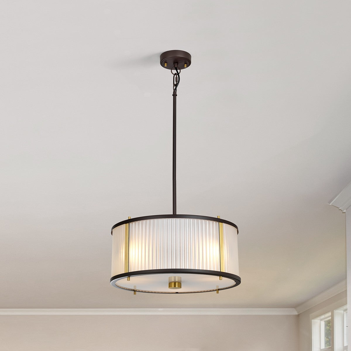 Lucas + McKearn - Corona Pendant - PD-CORONA3P-BAB - Canada Light Shop