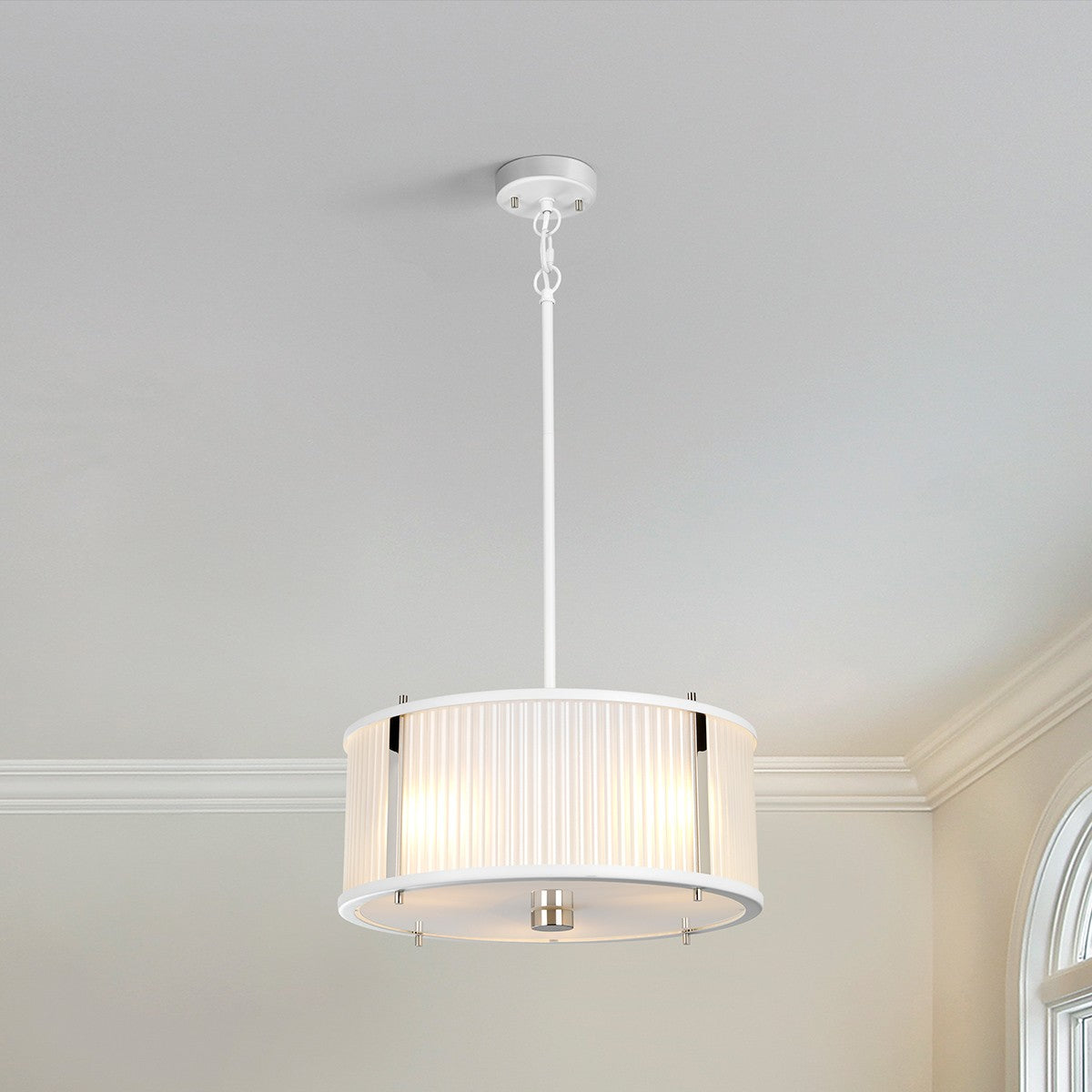 Lucas + McKearn - Corona Pendant - PD-CORONA3P-WPN - Canada Light Shop