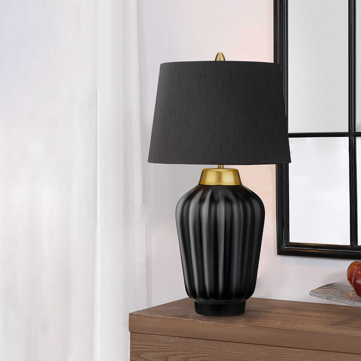 Lucas + McKearn - Bexley Table Lamp - QN-Bexley-TL-BKBB - Canada Light Shop