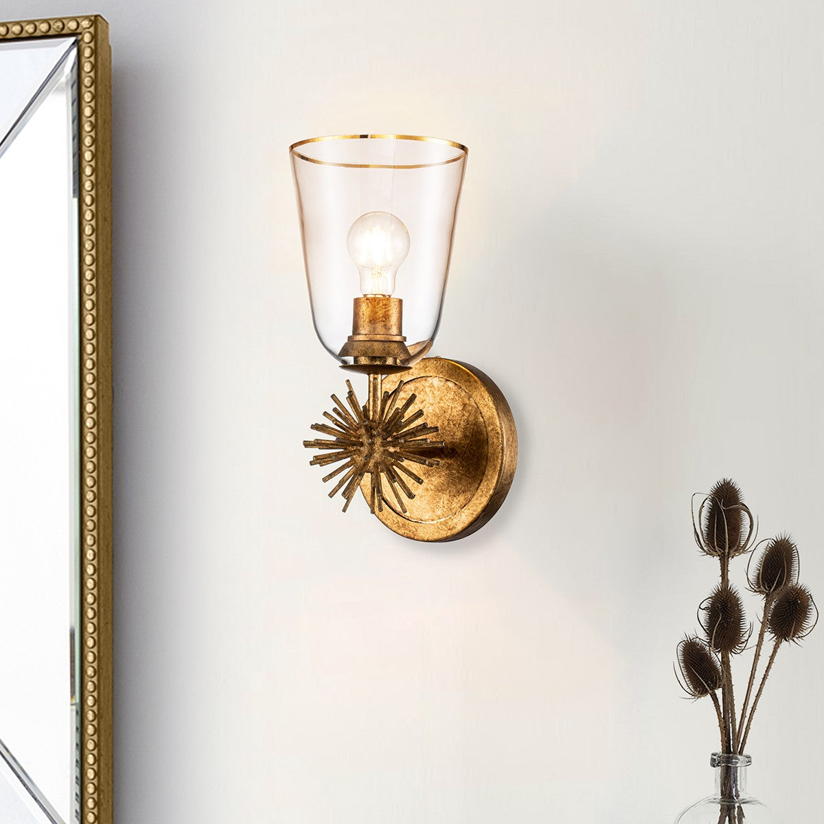 Lucas + McKearn - Staring Wall Sconce - SC00957G-1 - Canada Light Shop