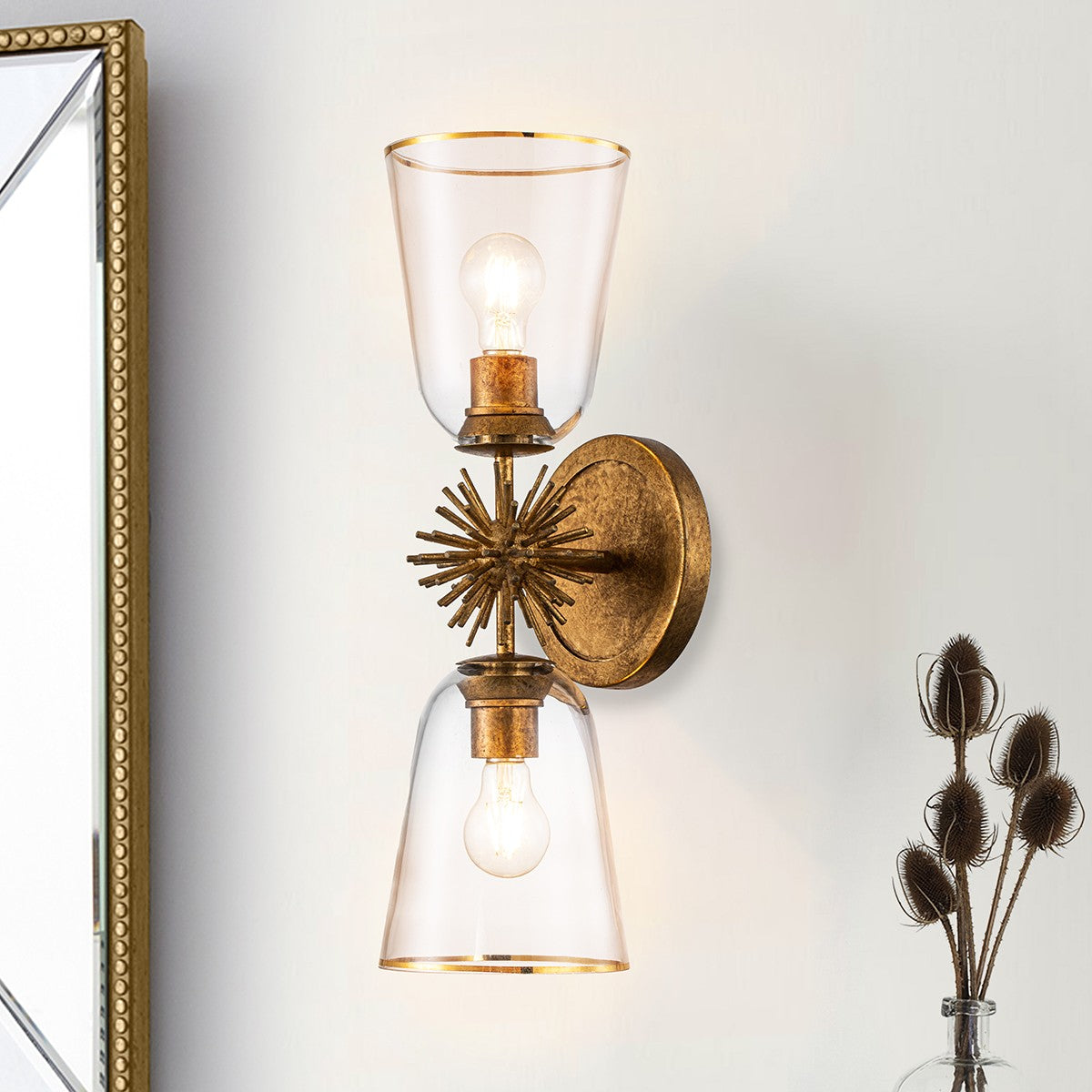 Lucas + McKearn - Staring Wall Sconce - SC00957G-2 - Canada Light Shop