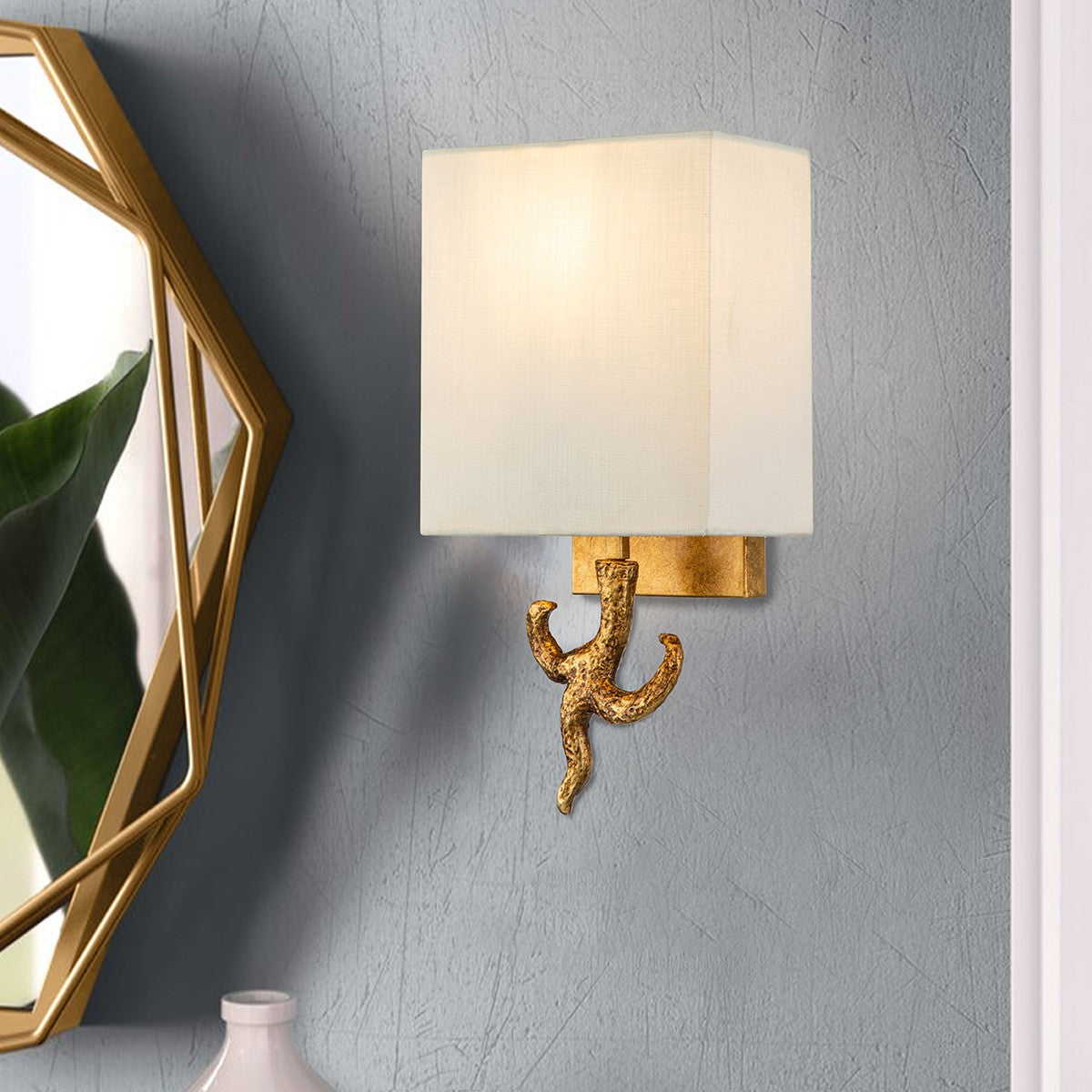 Lucas + McKearn - Branche Wall Sconce - SC7037G-1 - Canada Light Shop