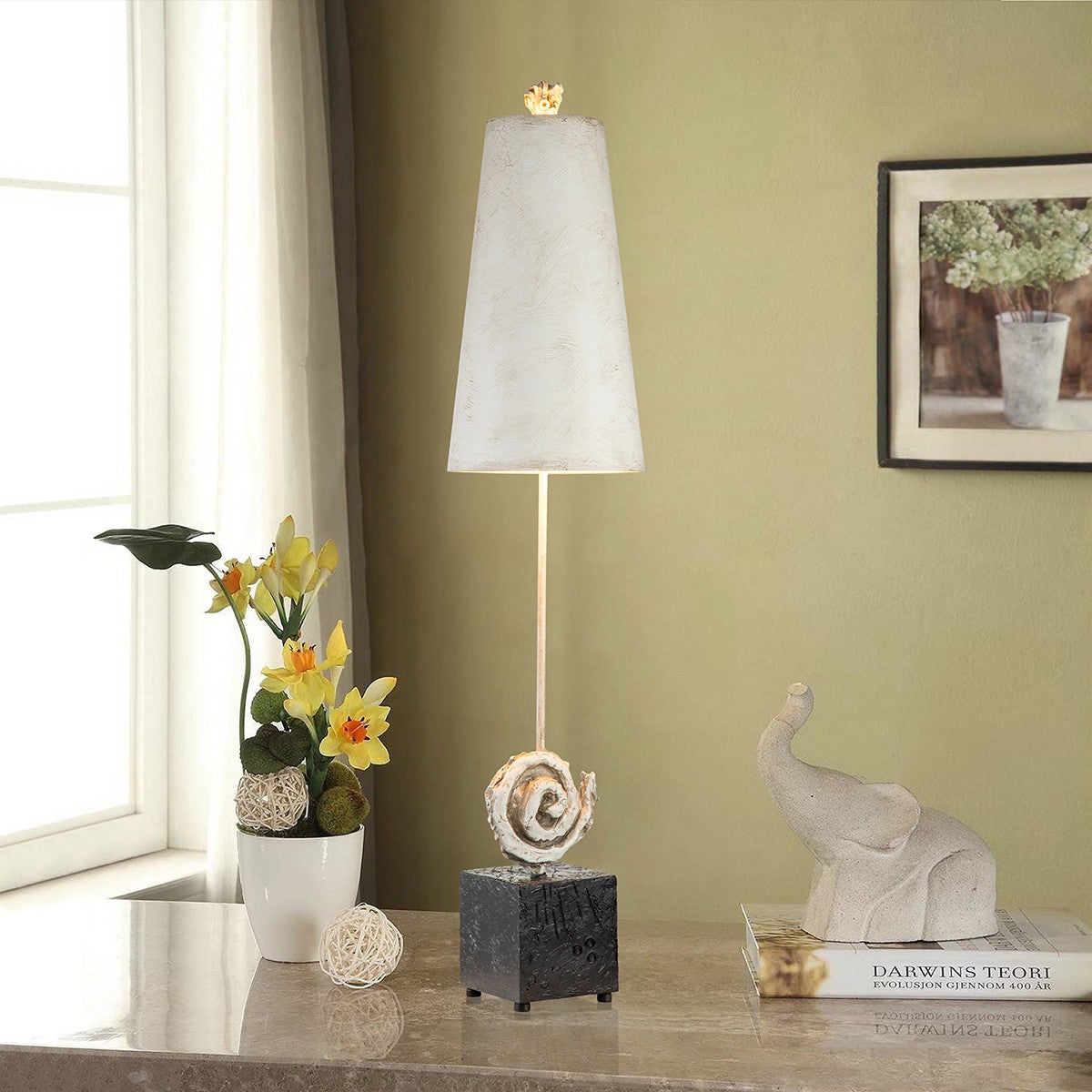 Lucas + McKearn - Swirl Table Lamp - TA1163 - Canada Light Shop