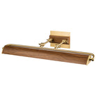 Lucas + McKearn - Winchfield Picture Light - WINCHFIELD-PLL-AB-OAK - Canada Light Shop