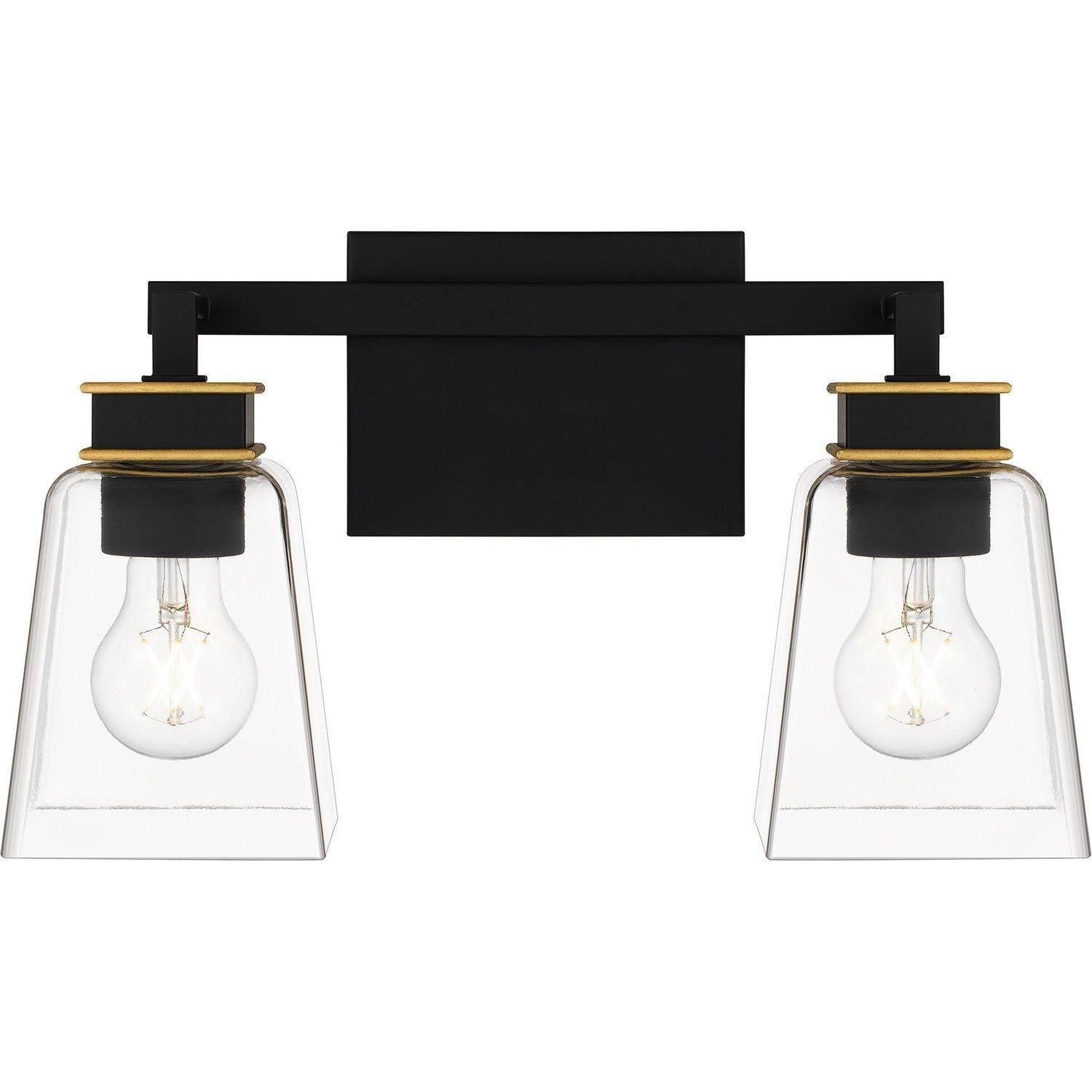 Quoizel - Almany Vanity Light - ALY8615MBK - Canada Light Shop