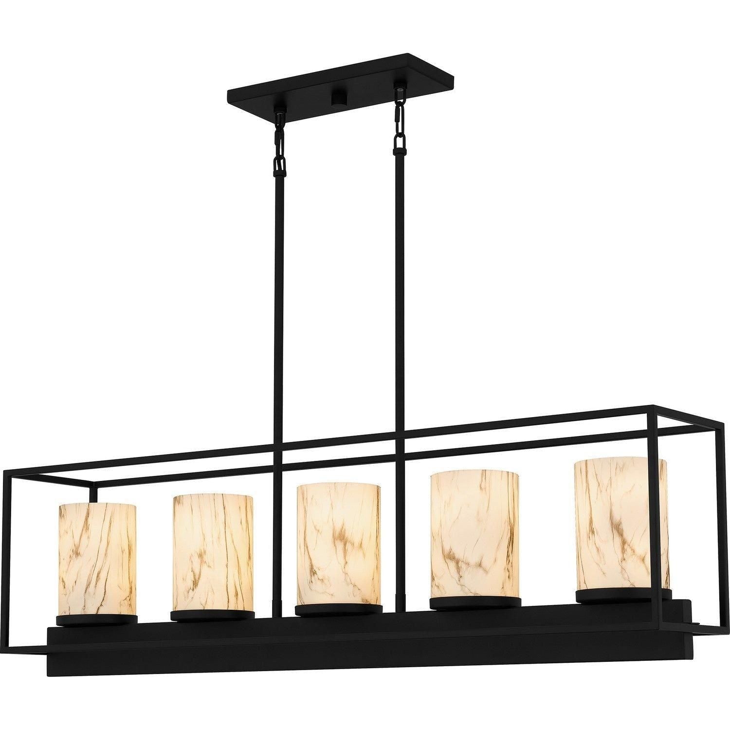 Quoizel - Bentley Linear Chandelier - BET542MBK - Canada Light Shop