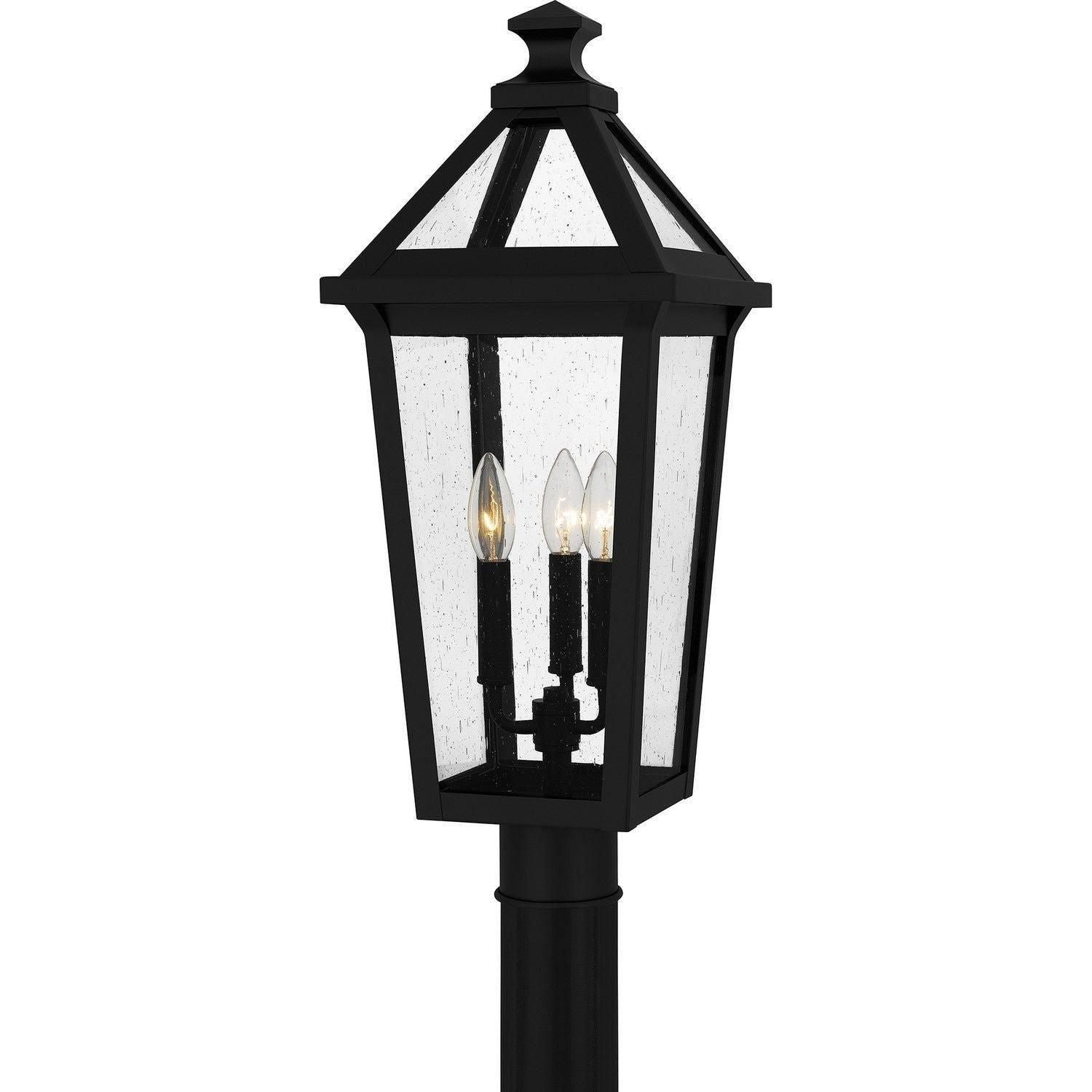 Quoizel - Boulevard Outdoor Post Mount - BLV9009MBK - Canada Light Shop