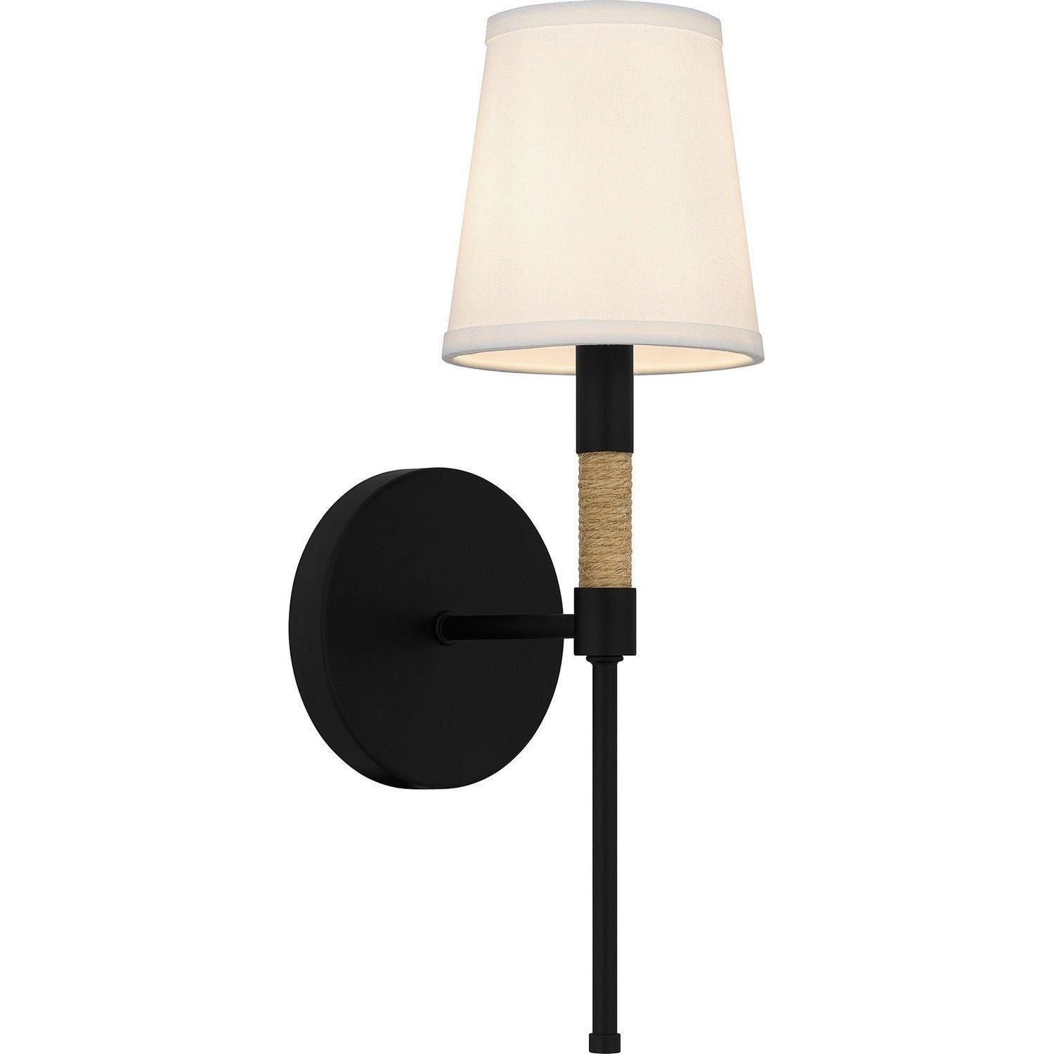 Quoizel - Bayside Wall Sconce - BYL8705MBK - Canada Light Shop