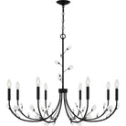 Quoizel - Heiress Chandelier - HEI5040MBK - Canada Light Shop