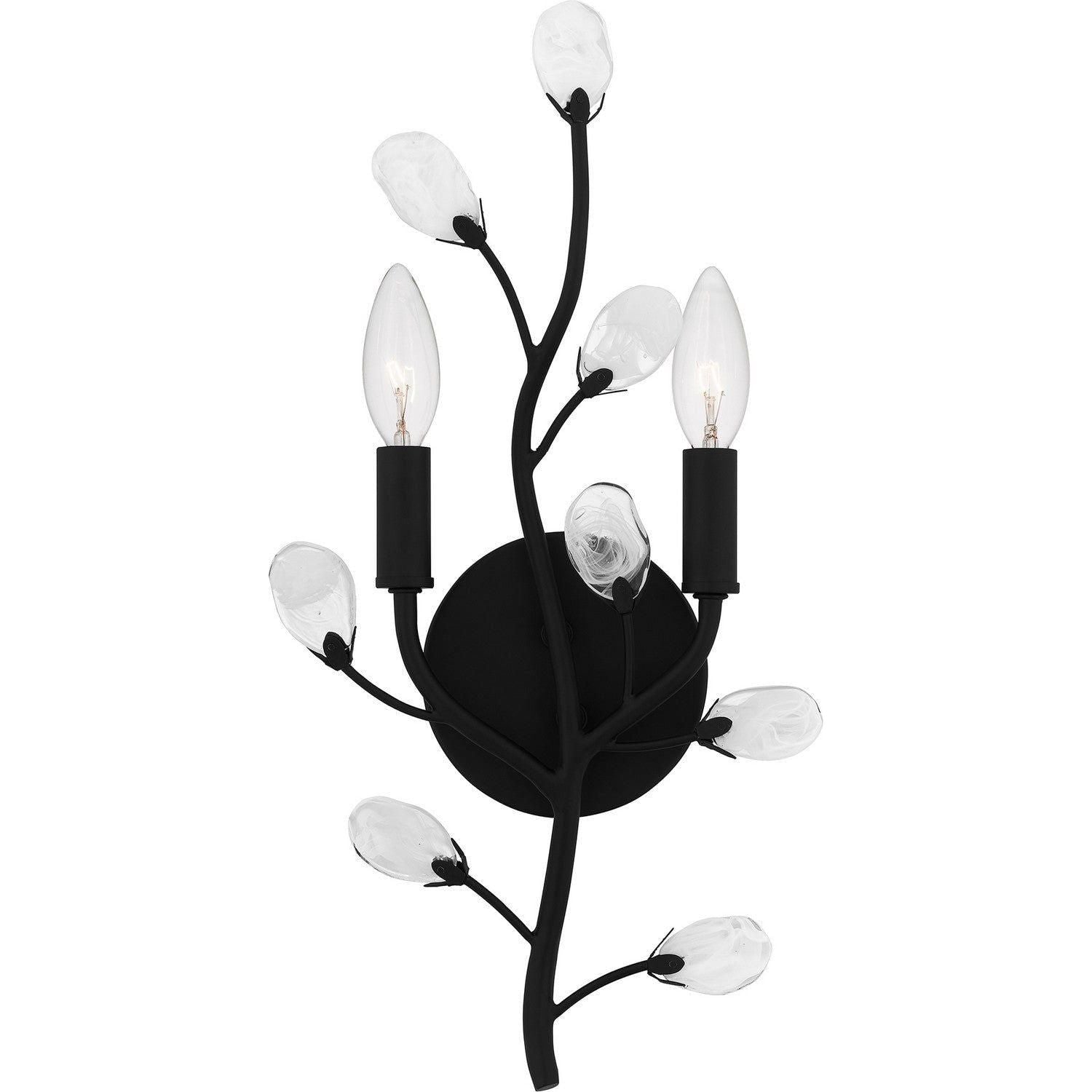 Quoizel - Heiress Wall Sconce - HEI8709MBK - Canada Light Shop