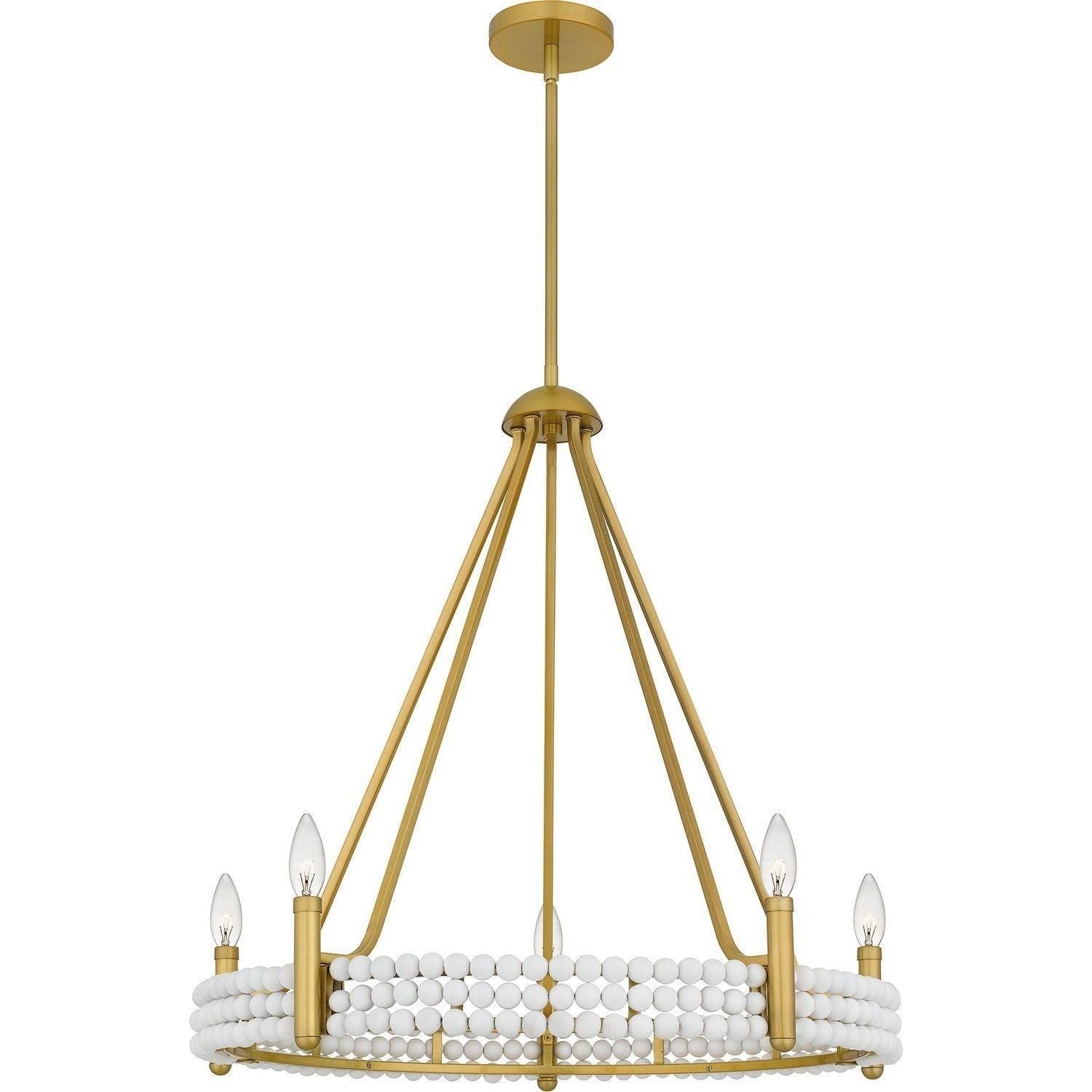 Quoizel - Molly Chandelier - MOL5027BRG - Canada Light Shop