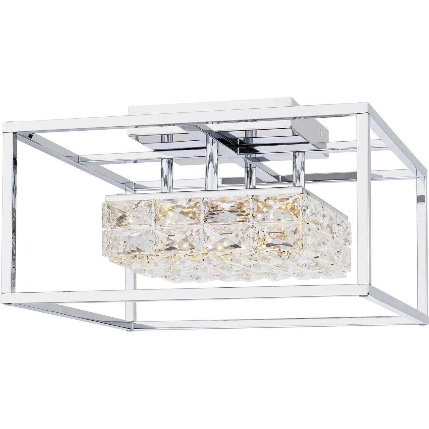 Quoizel - Dazzle LED Semi Flush Mount - PCDZ1716C - Canada Light Shop