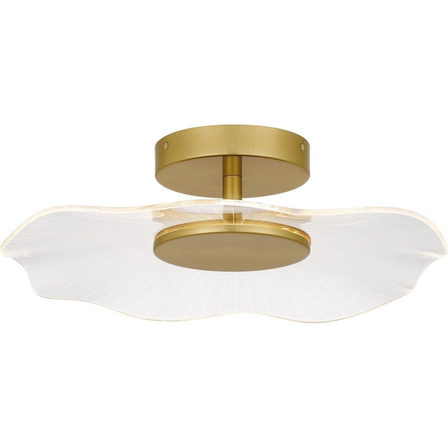 Quoizel - Ibis LED Semi Flush Mount - PCIB1718BRG - Canada Light Shop