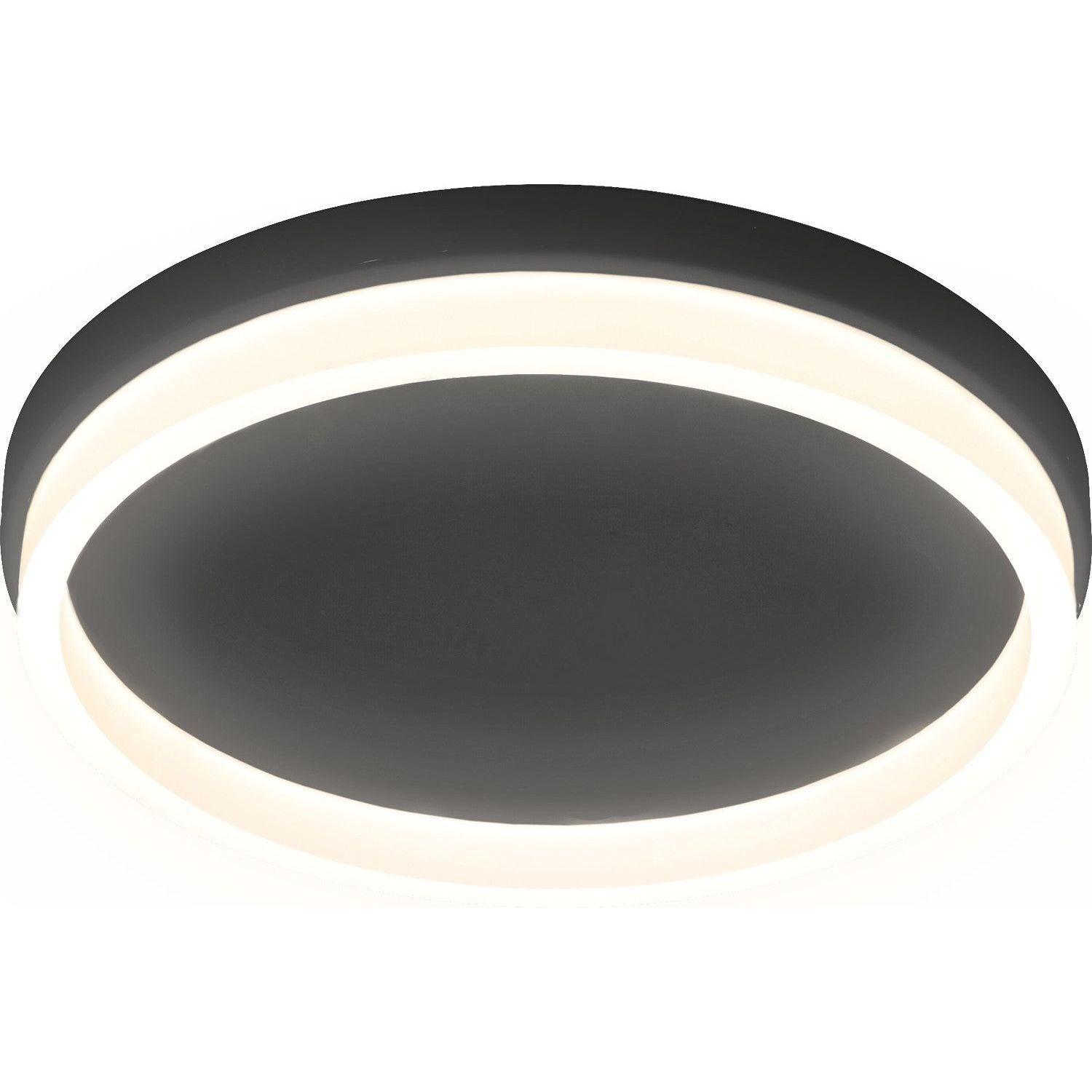 PageOne Lighting - Anello LED Flush Mount - PC010013-MB - Canada Light Shop
