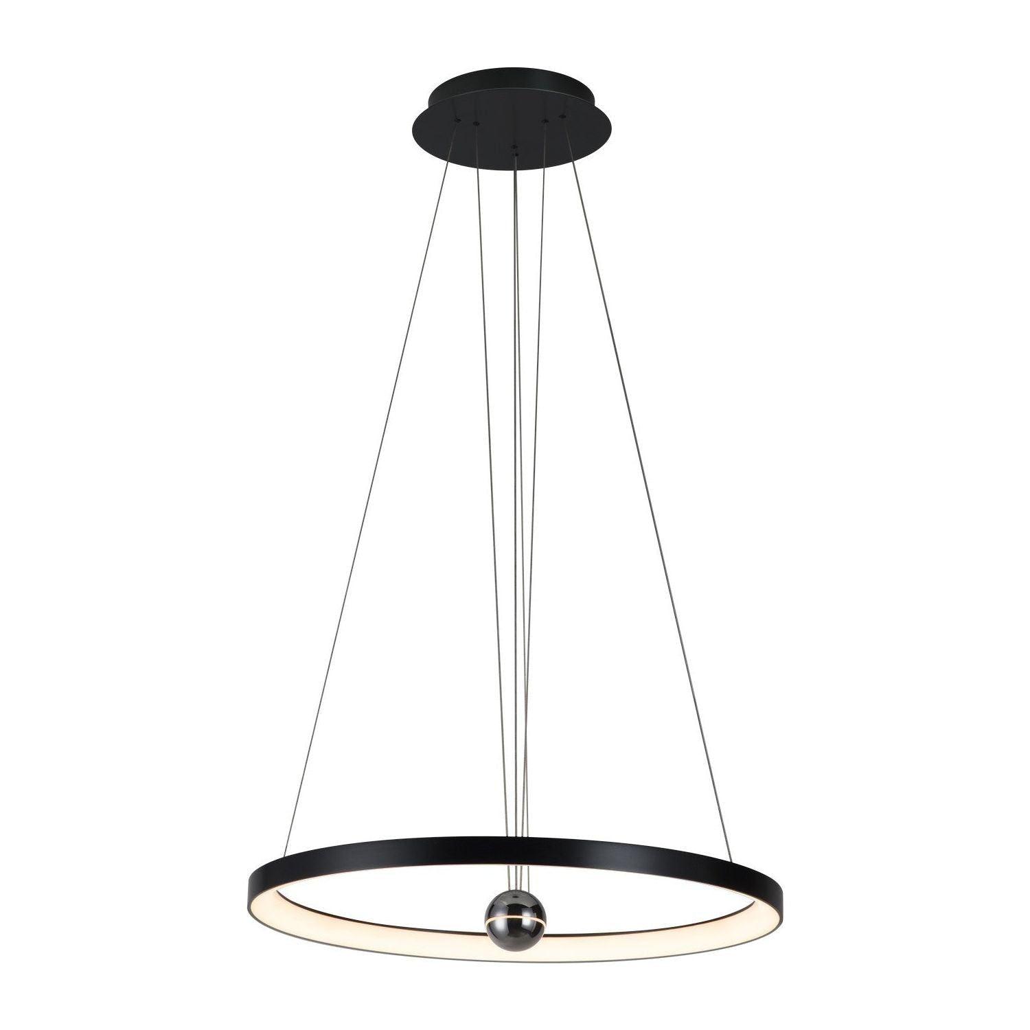 PageOne Lighting - Cosima LED Pendant - PP121546-BK - Canada Light Shop