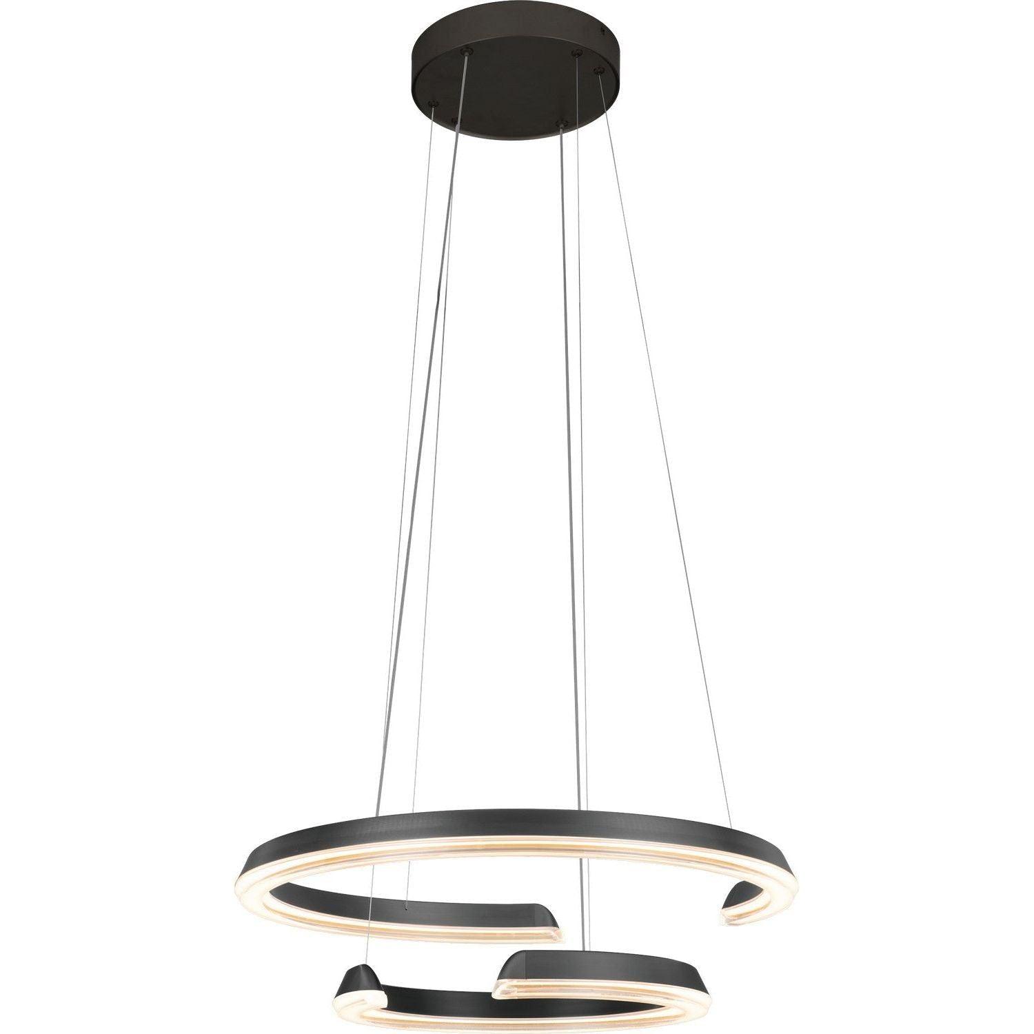 PageOne Lighting - Solaire LED Chandelier - PP121825-SDG - Canada Light Shop