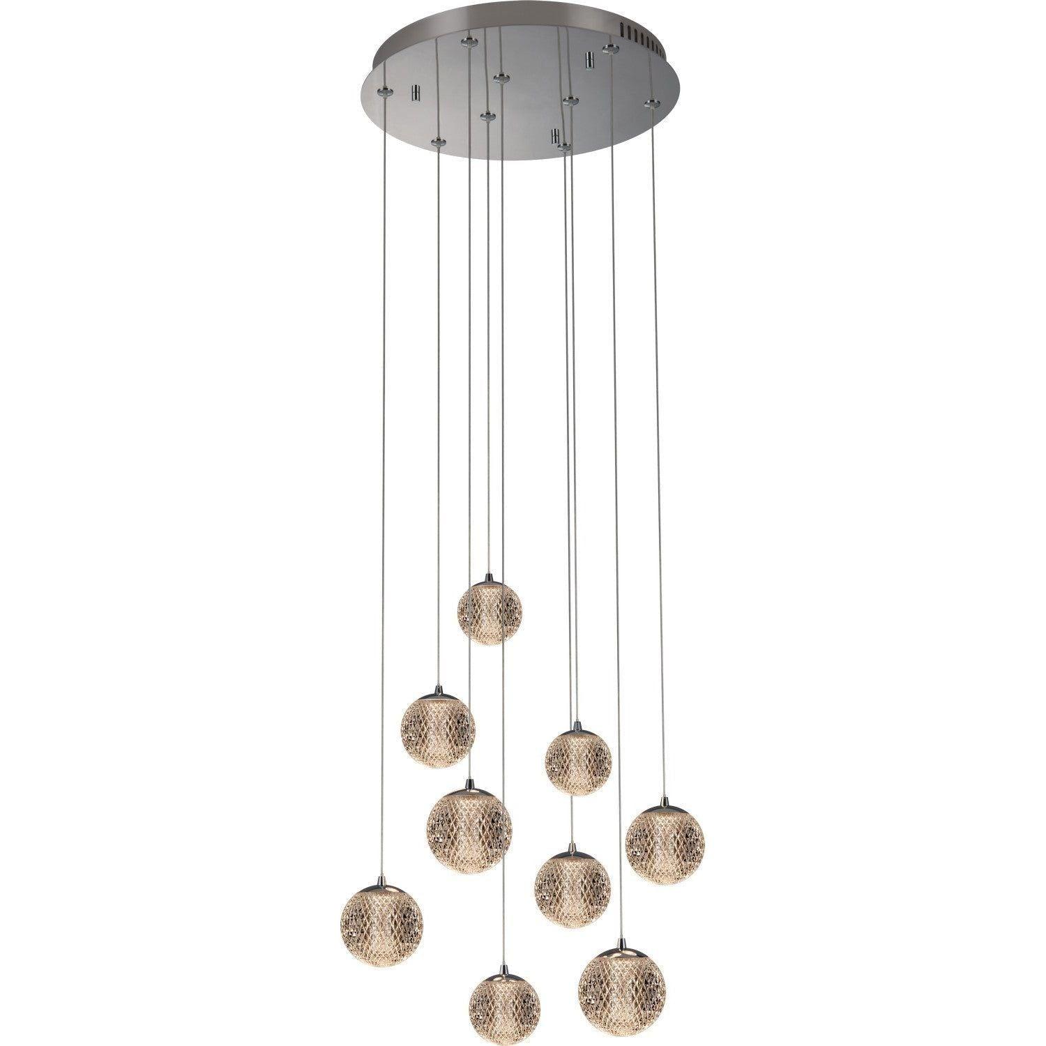 PageOne Lighting - Meissa LED Multi-Light Pendant - PP121968-CM - Canada Light Shop