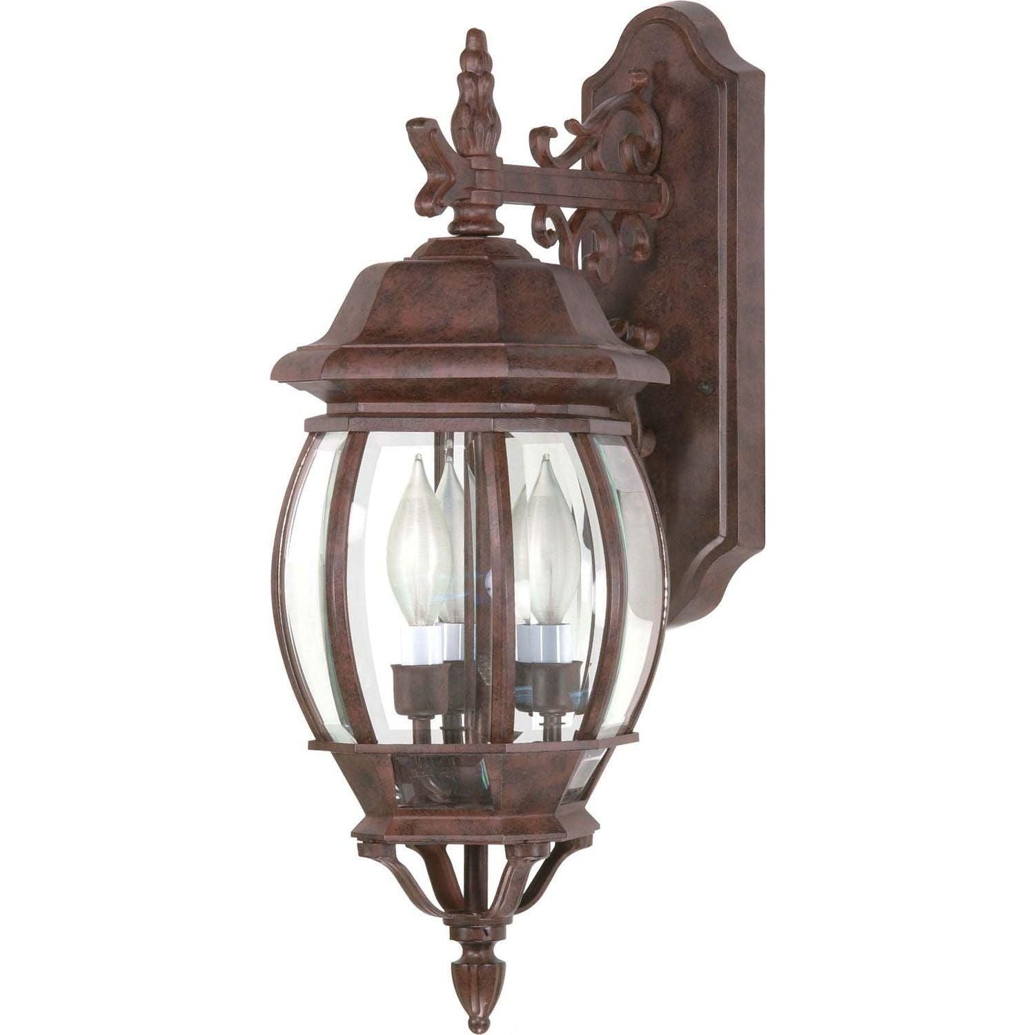 Nuvo Lighting - Central Park Outdoor Hanging Wall Lantern - 60-892 - Canada Light Shop