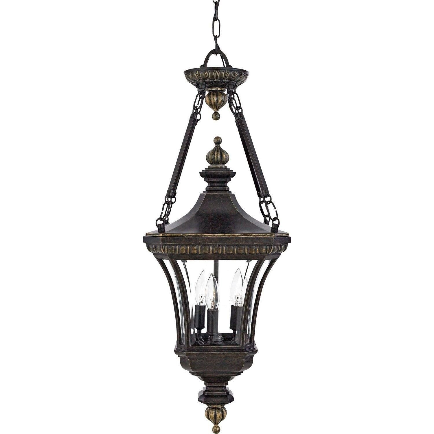 Quoizel - Devon Outdoor Hanging Lantern - DE1490IB - Canada Light Shop