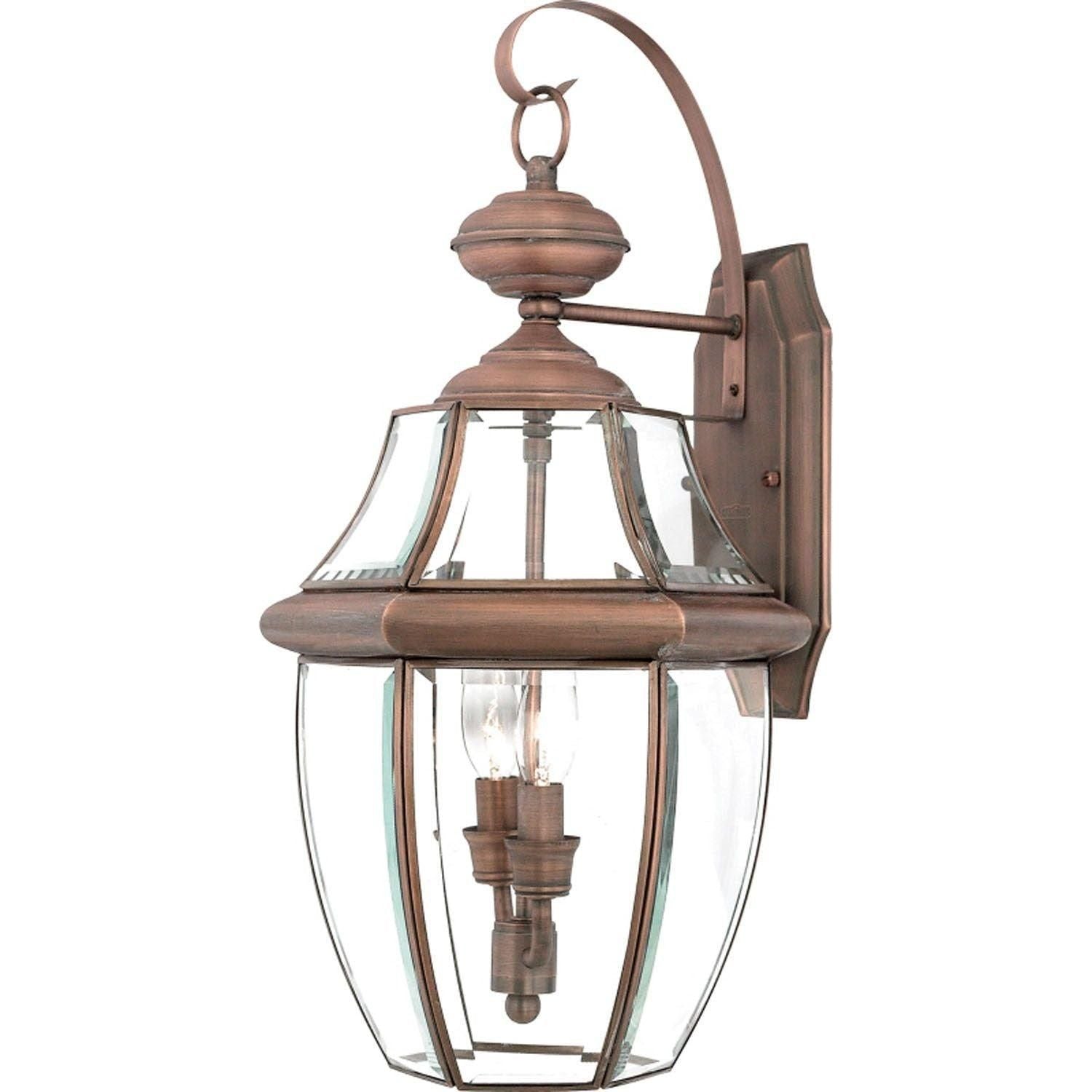 Quoizel - Newbury Outdoor Wall Lantern - NY8317AC - Canada Light Shop