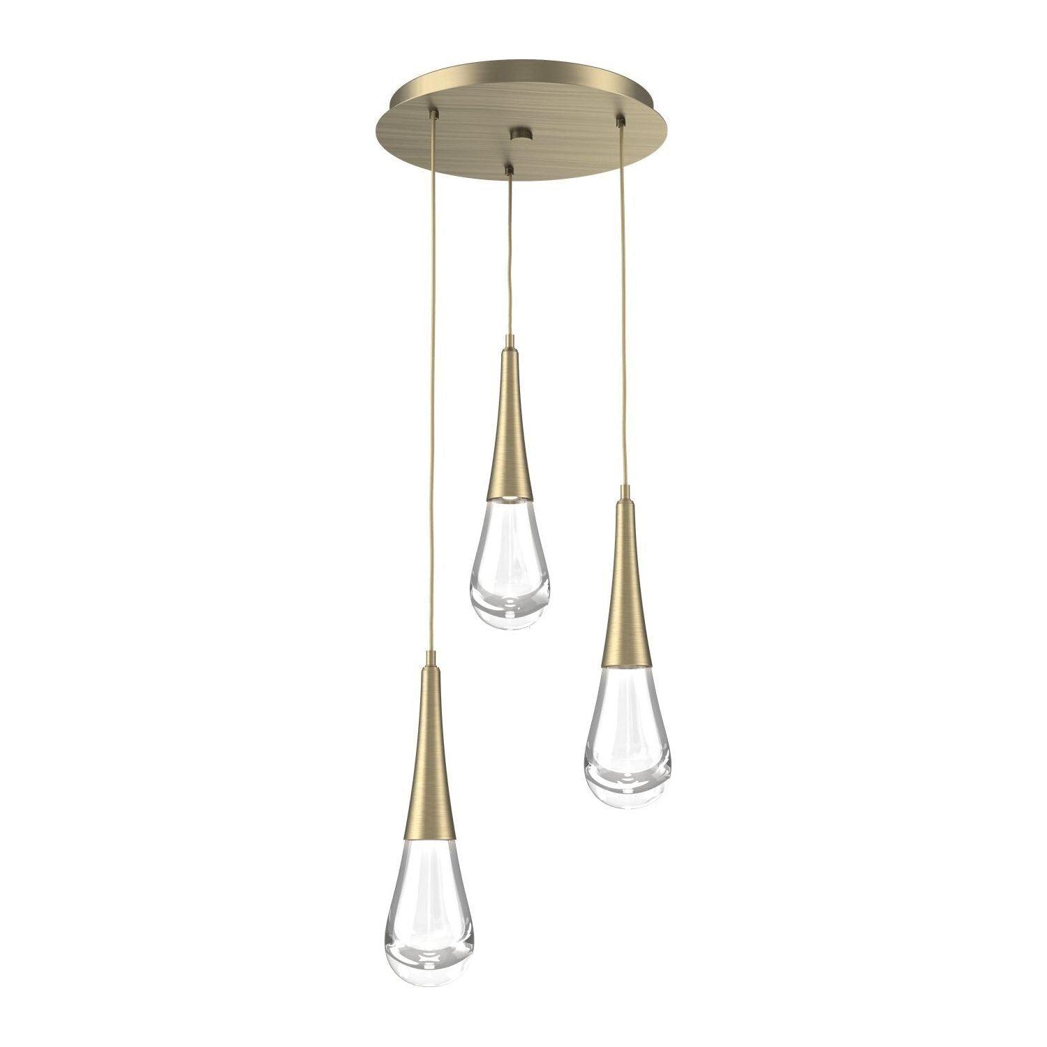 Hammerton Studio - Raindrop Round Multi-Port - CHB0078-03-HB-C-C01-L3 - Canada Light Shop