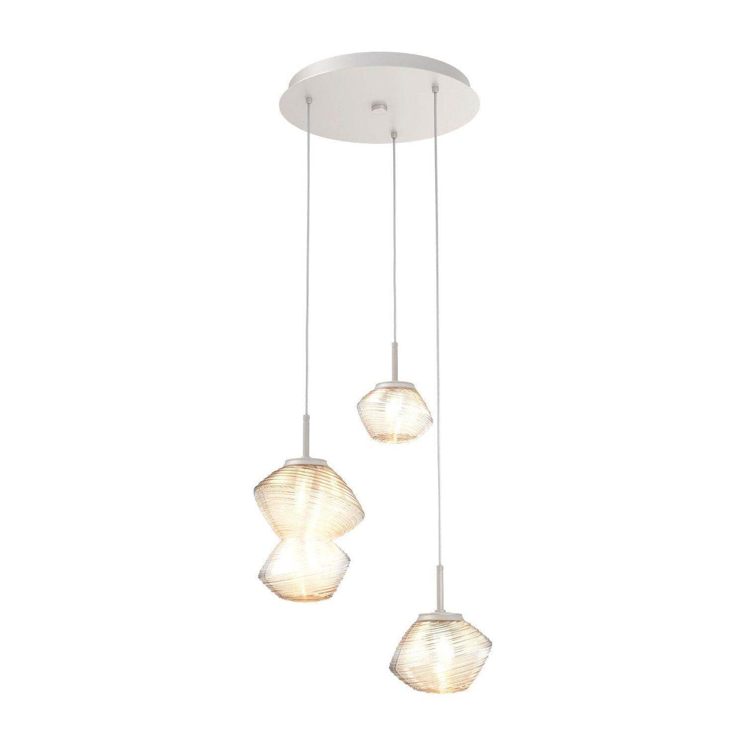 Hammerton Studio - Mesa 3 Light Multi-Light Pendant - CHB0089-03-BS-A-C01-L1 - Canada Light Shop