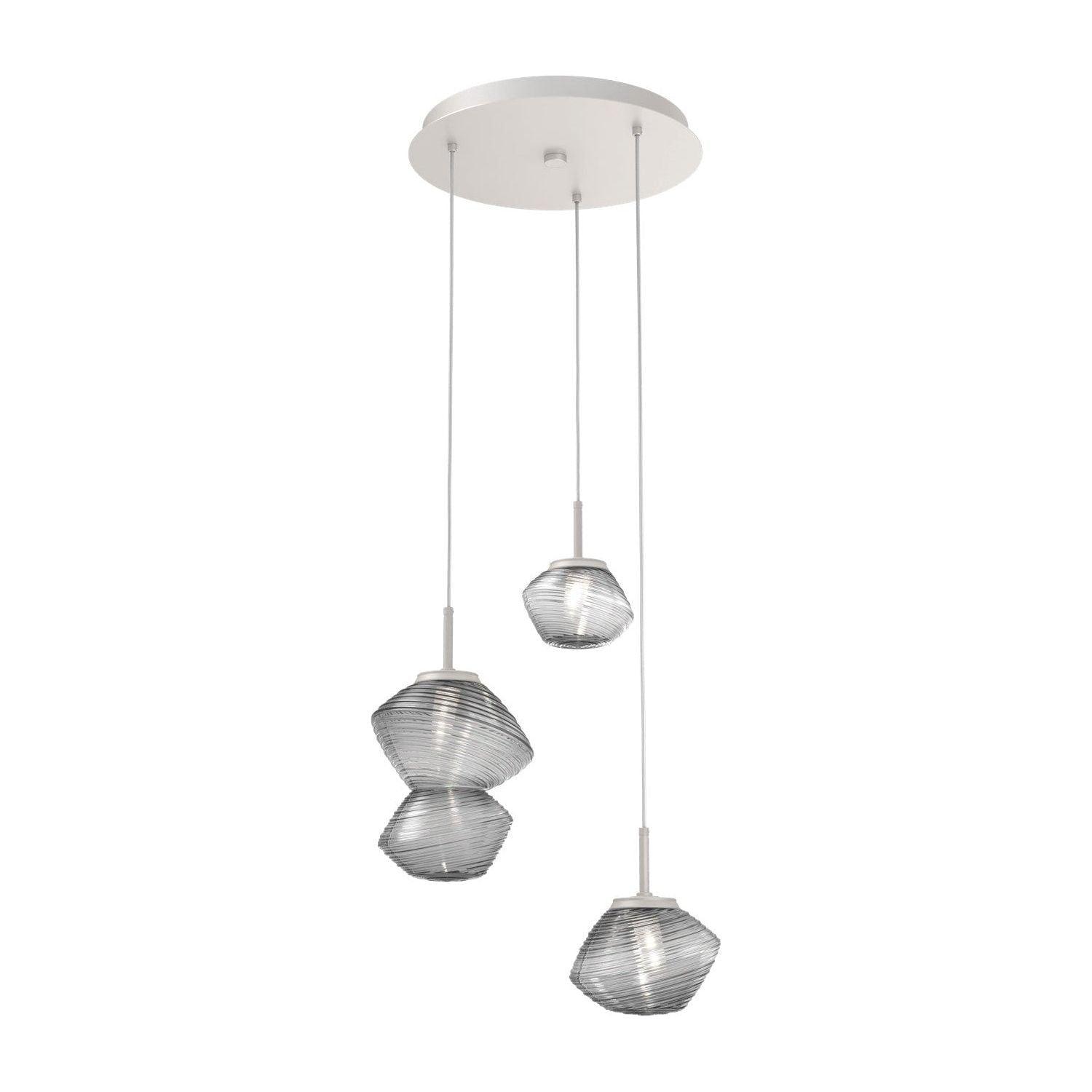 Hammerton Studio - Mesa 3 Light Multi-Light Pendant - CHB0089-03-BS-S-C01-L1 - Canada Light Shop