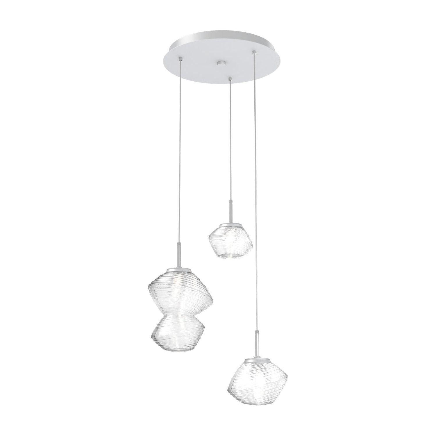 Hammerton Studio - Mesa 3 Light Multi-Light Pendant - CHB0089-03-CS-C-C01-L3 - Canada Light Shop