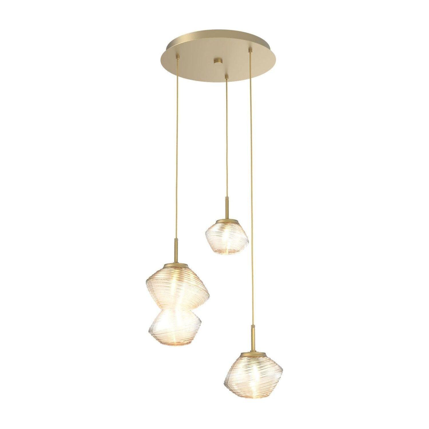Hammerton Studio - Mesa 3 Light Multi-Light Pendant - CHB0089-03-GB-A-C01-L1 - Canada Light Shop