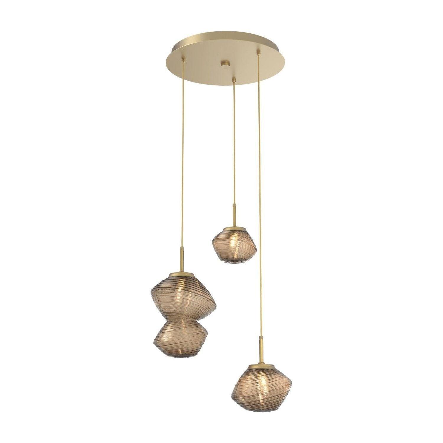 Hammerton Studio - Mesa 3 Light Multi-Light Pendant - CHB0089-03-GB-B-C01-L3 - Canada Light Shop