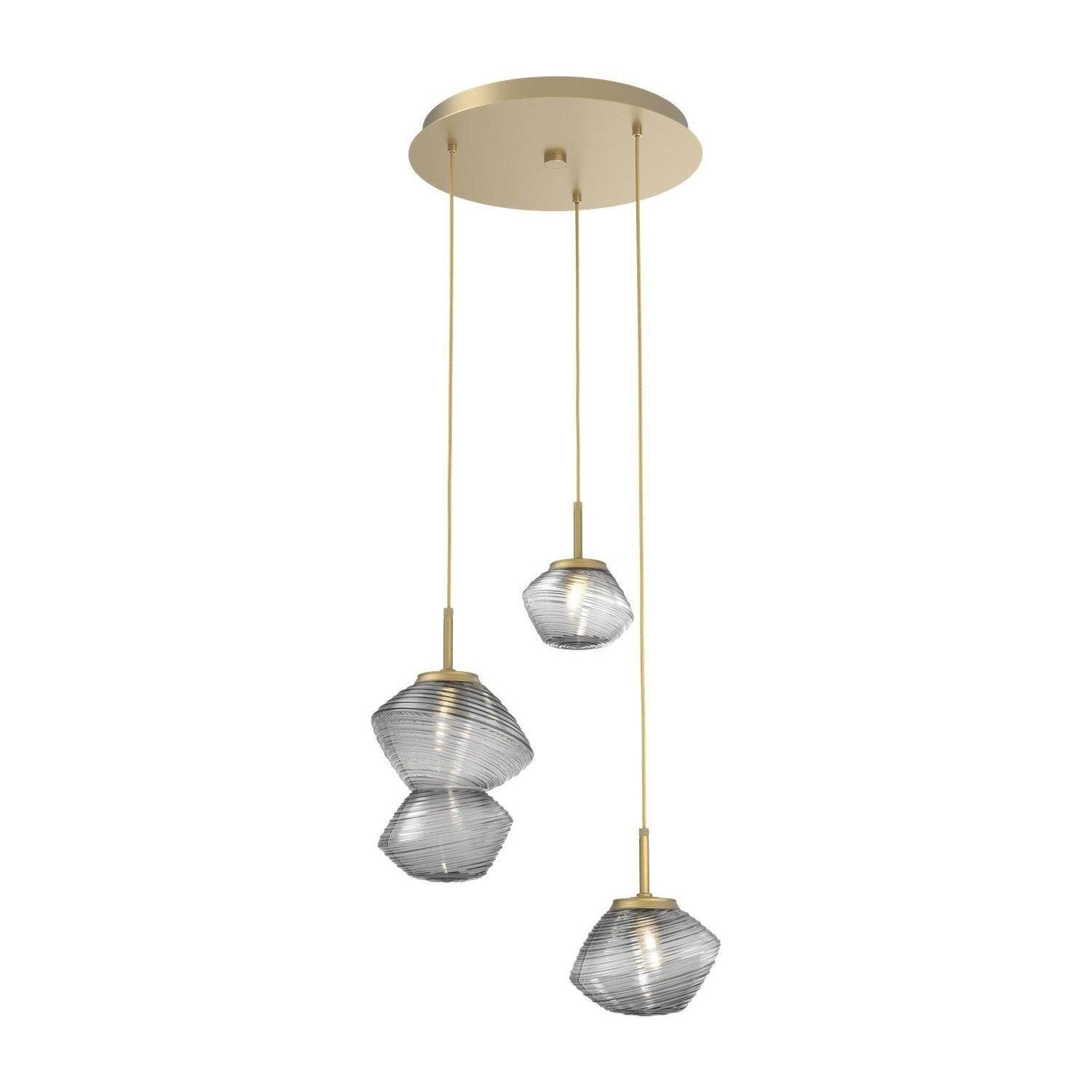 Hammerton Studio - Mesa 3 Light Multi-Light Pendant - CHB0089-03-GB-S-C01-L3 - Canada Light Shop